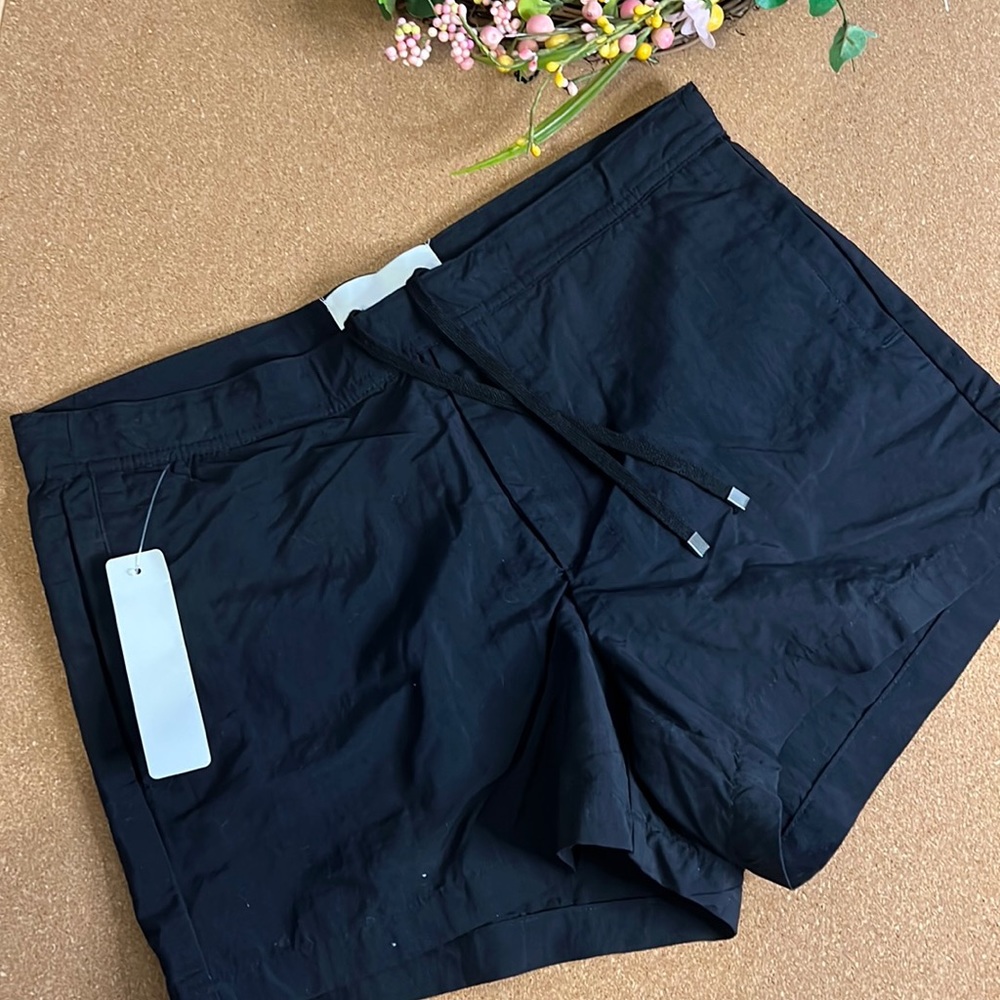 SOLID & STRIPED THE CHARLIE SHORT BLACK UNISEX